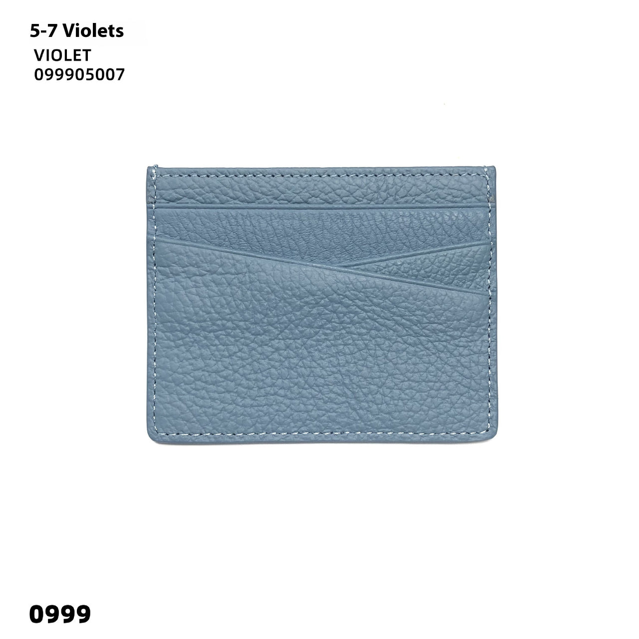 Leather Oil Edge Oblique Thin Bank Card Holder Soft Cowhide Document Package