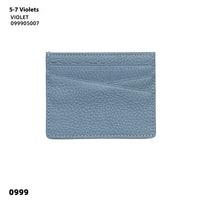 Leather Oil Edge Oblique Thin Bank Card Holder Soft Cowhide Document Package