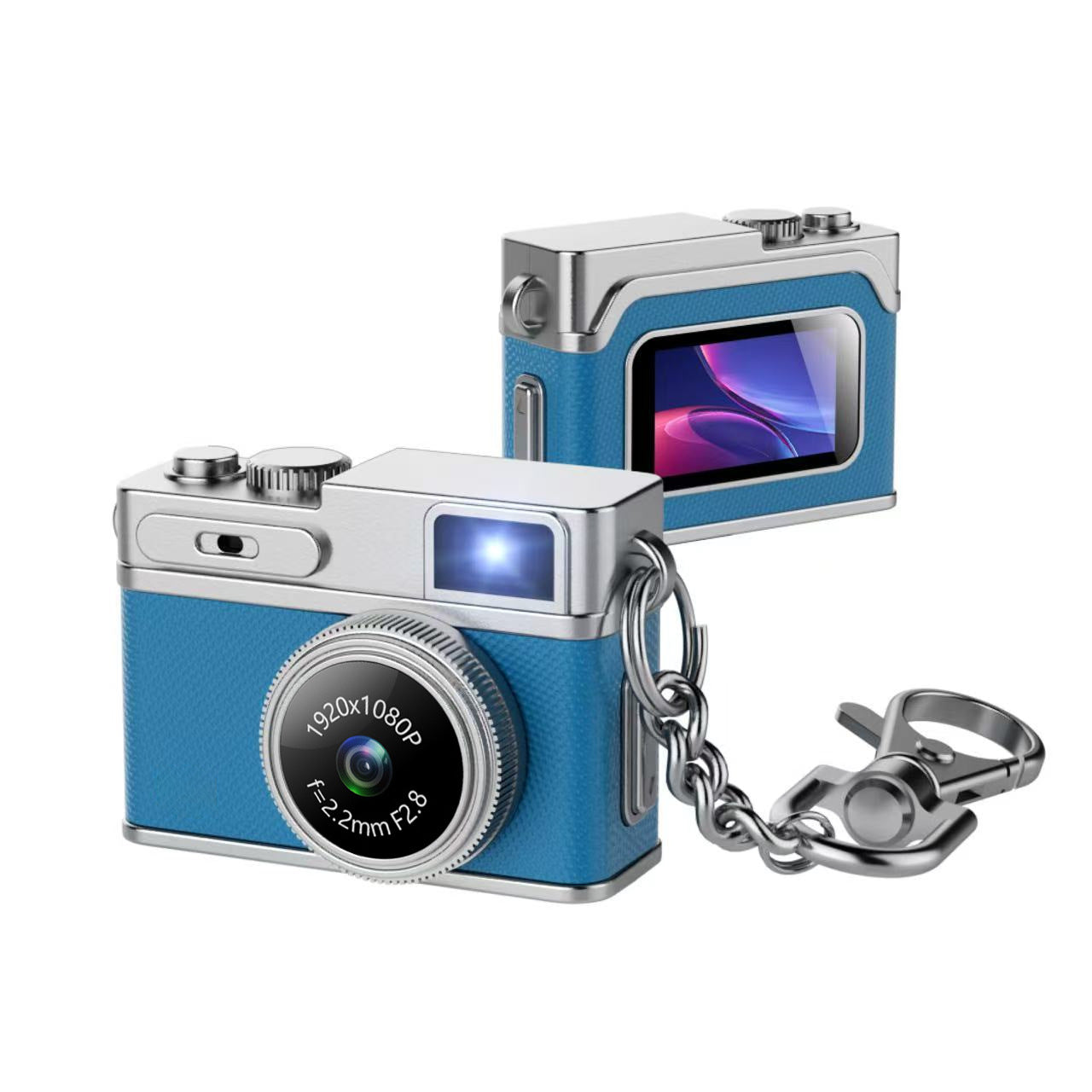 Mini Retro Digital Camera Pendant