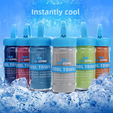 Cooling and sweat-absorbing cool towel