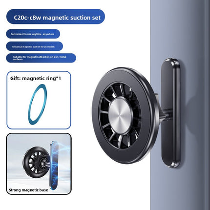 Universal Magnetic Phone Holder with Adjustable Clip