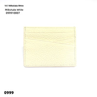 Leather Oil Edge Oblique Thin Bank Card Holder Soft Cowhide Document Package