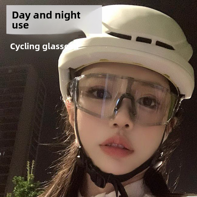 Professional Photochromic Cycling Glasses Day Night Use
