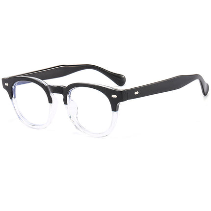 Retro Round Anti Blue Light Glasses