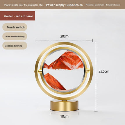 sand painting lamp