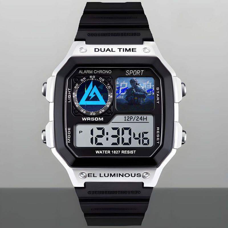 Digital Sports Watch with Alarm Calendar