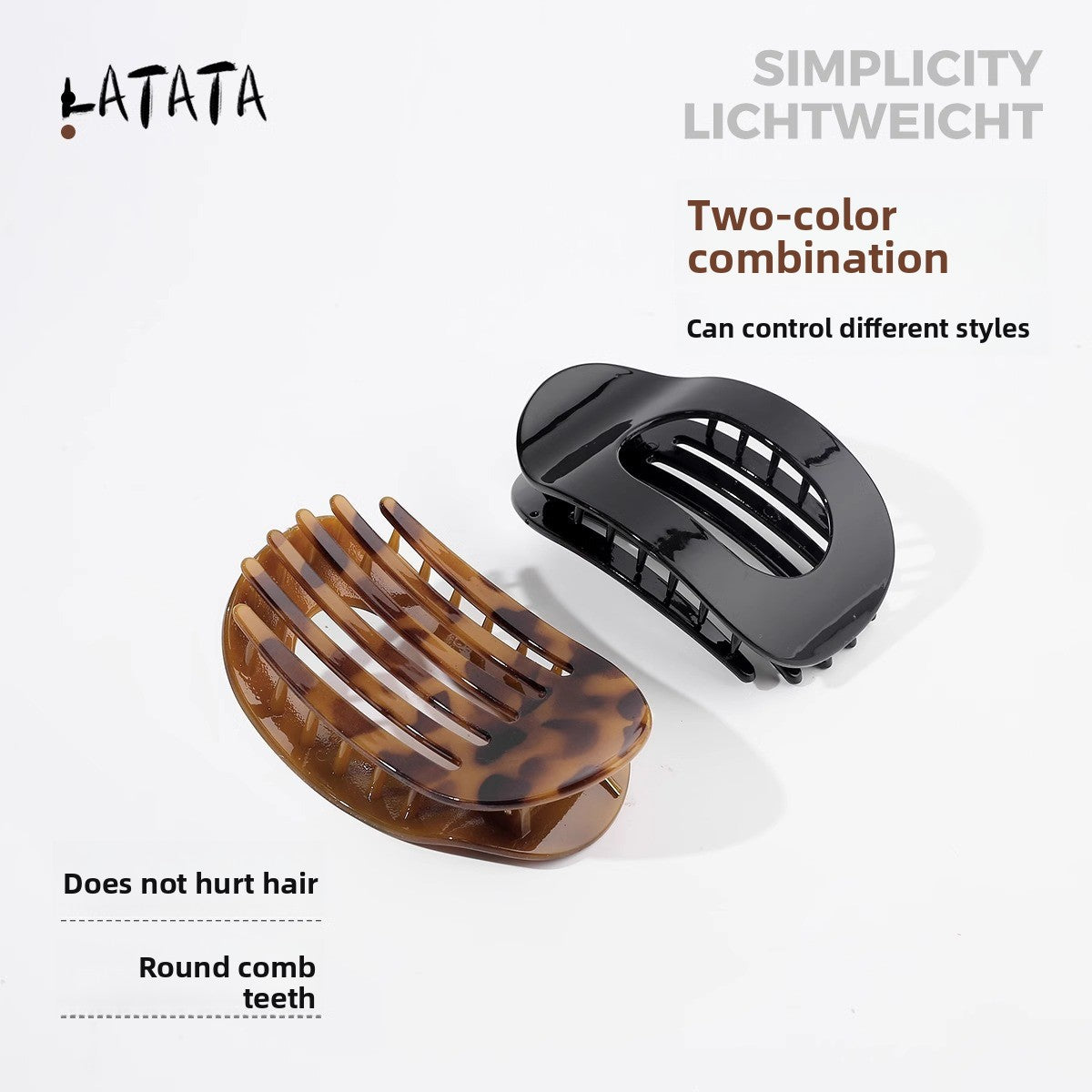 Elegant Abalone Hair Clip for Women