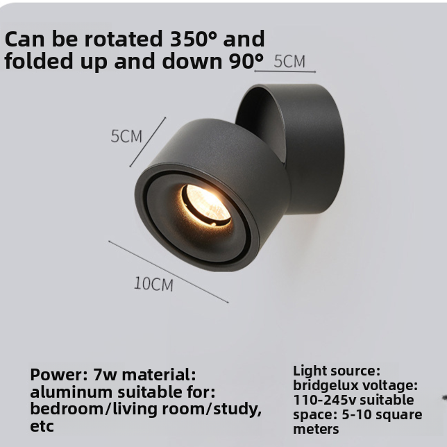 Creative Bedroom Bedside Wall Lamp