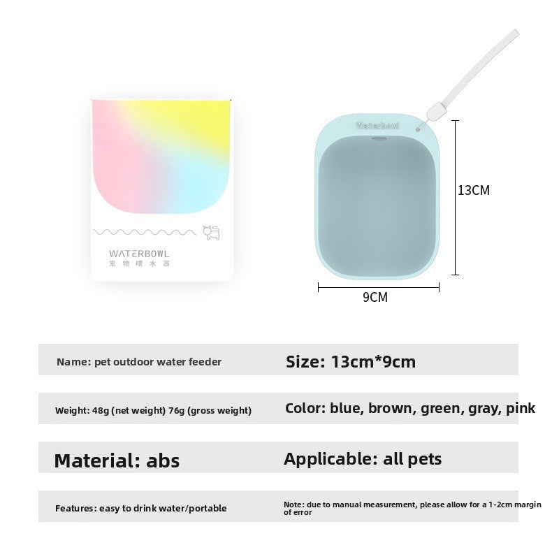 Portable Hanging Pet Water Dispenser