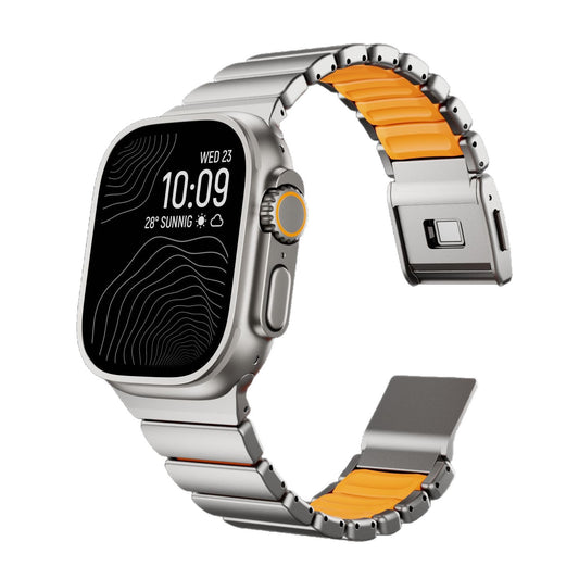 Apple Watch Strap Magnetic Silicone Metal