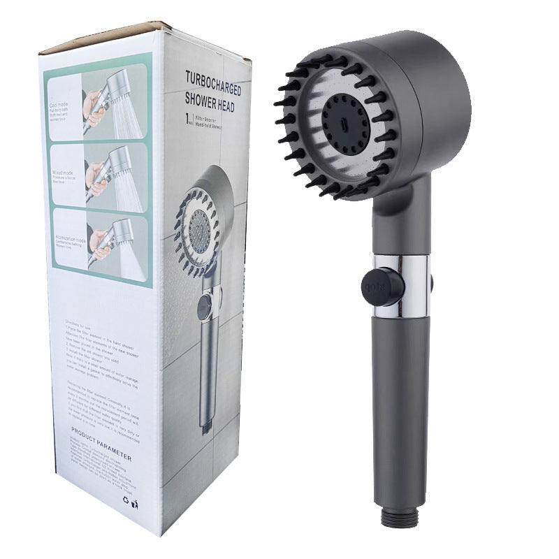 Handheld Multi-Function Shower Head with Water Filter