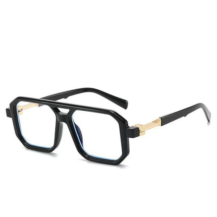 Square Double Bridge Sunglasses