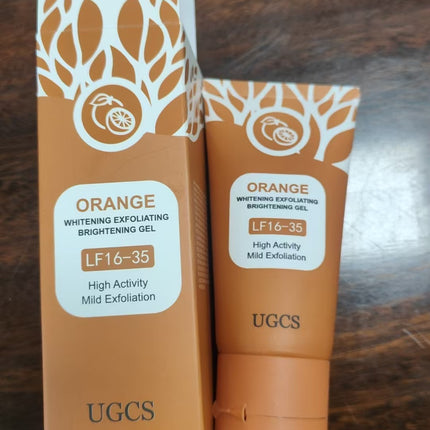 Orange Exfoliating gel