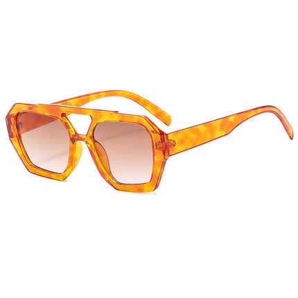 Retro Square Frame Sunglasses