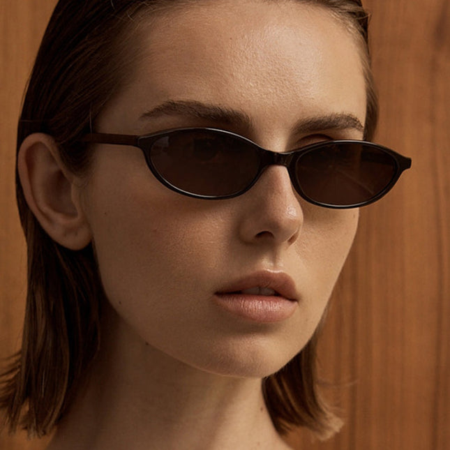 Oval Frame UV Protection Sunglasses