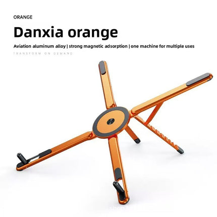 Magnetic Aluminum Alloy Folding Phone Stand Tripod