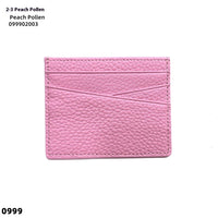 Leather Oil Edge Oblique Thin Bank Card Holder Soft Cowhide Document Package