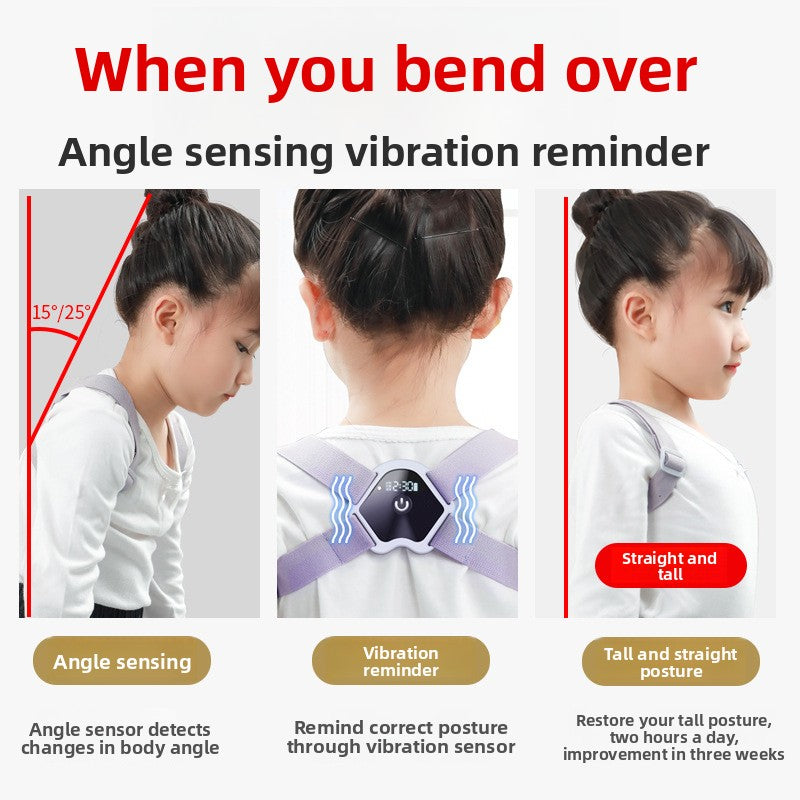 sitting posture correction belt back posture free size children