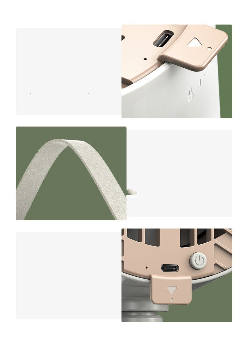 شفاط مطبخ صغير محمول جديد لعام 2024، مزود بمنفذ USB لشحن أجهزة الشواء، شفاط مطبخ صغير يعمل بالشفط، أدوات مطبخ