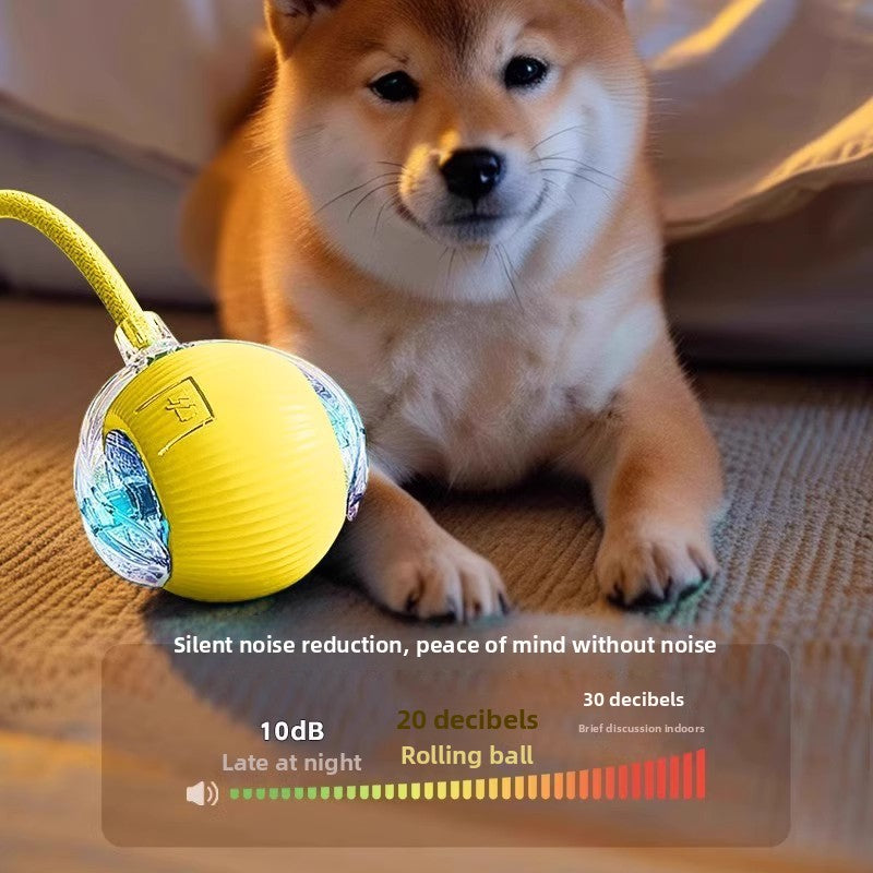 Automatic Interactive Dog Toy Ball with Obstacle Avoidance