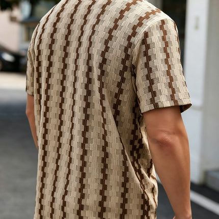 Classic Checkered Short Sleeve Shirt