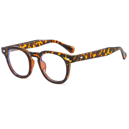 Retro Round Anti Blue Light Glasses