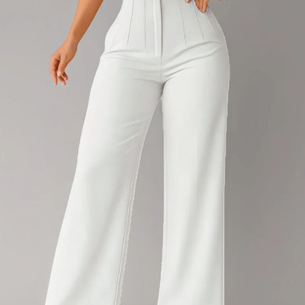 Womens High Waist Wide Leg Pants