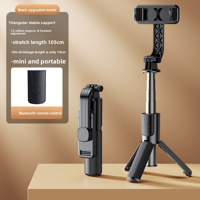 Anti-shake selfie stick phone holder