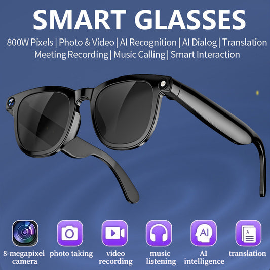 Multifunction Smart Glasses with Camera