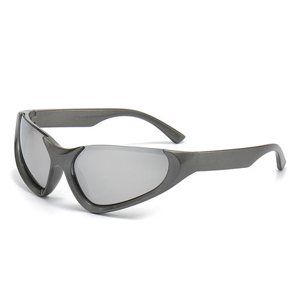 Fashion Half Frame Sunglasses