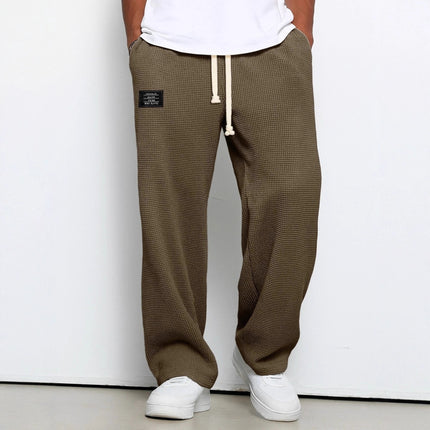 Mens Loose Fit Straight Leg Sweatpants