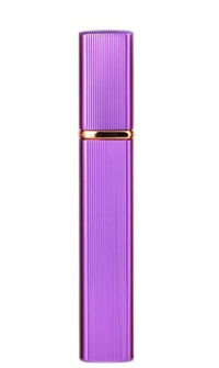 12ML Aluminum Perfume Tube Aluminum Tube Perfume Bottle Glass Bottle Empty Bottle Lipstick Type Perfume Bottled Square