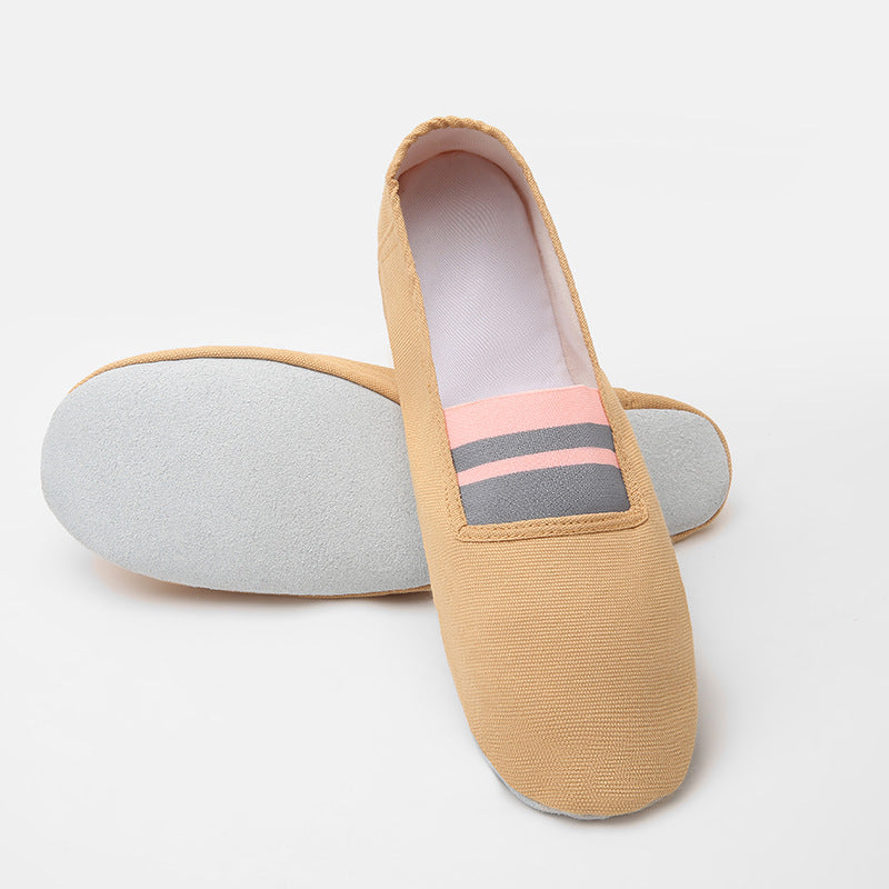 Ballet Shoes Yoga Soft Sole Canvas Large Sole