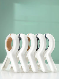 عبوة من 3 قطع من ملاءات التجفيف، مشابك غسيل، مشابك منزلية لتثبيت اللحاف، بلاستيك، حجم كبير، مقاوم للرياح