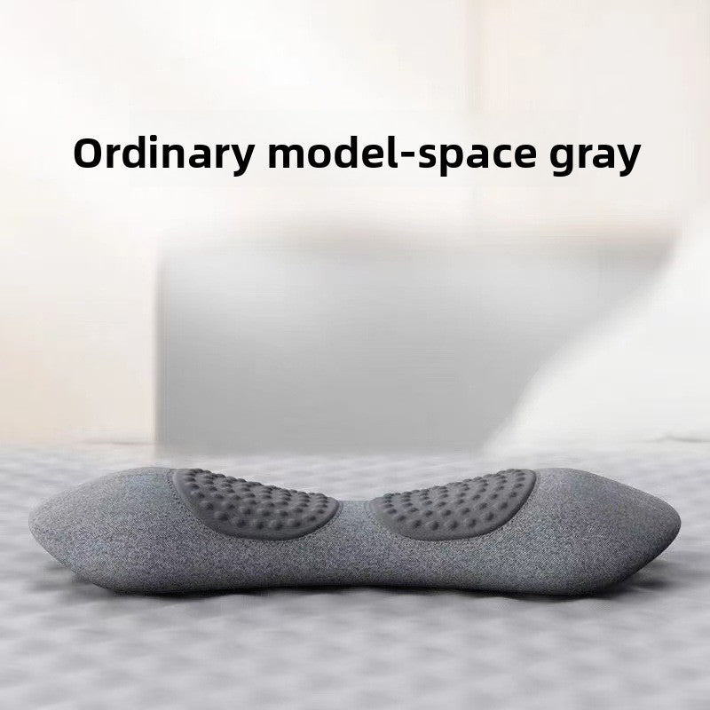 Ergonomic Lumbar Support Pillow with Heating and Massage