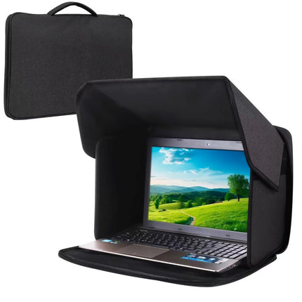 Laptop sunshade