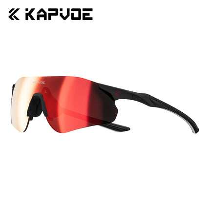 Photochromic Sports Sunglasses Windproof Cycling Glasses