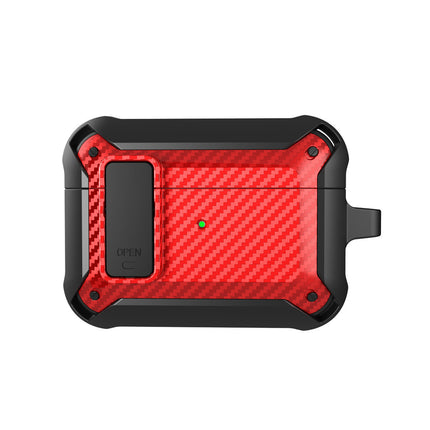 Carbon fiber switch earphone cover