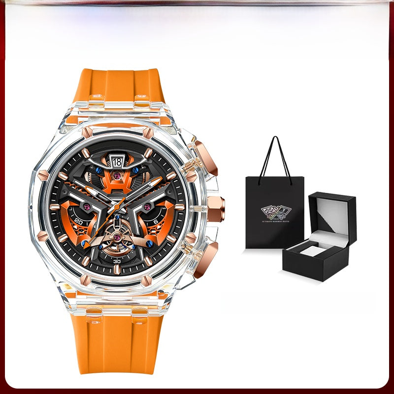 Men's Hollow Multi-Function Sports Watch