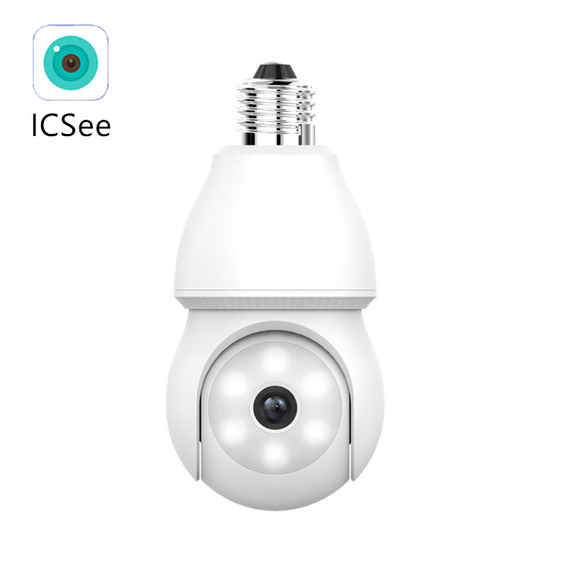 Light bulb surveillance camera