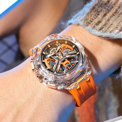 Men's Hollow Multi-Function Sports Watch