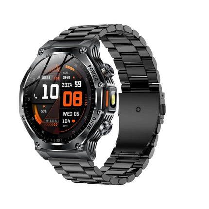 Bluetooth Smart Watch with Heart Rate Monitor and Dual Straps