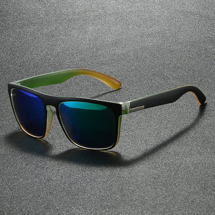 Classic Square Frame Polarized Sunglasses