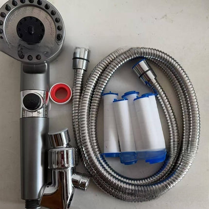 Handheld Multi-Function Shower Head with Water Filter