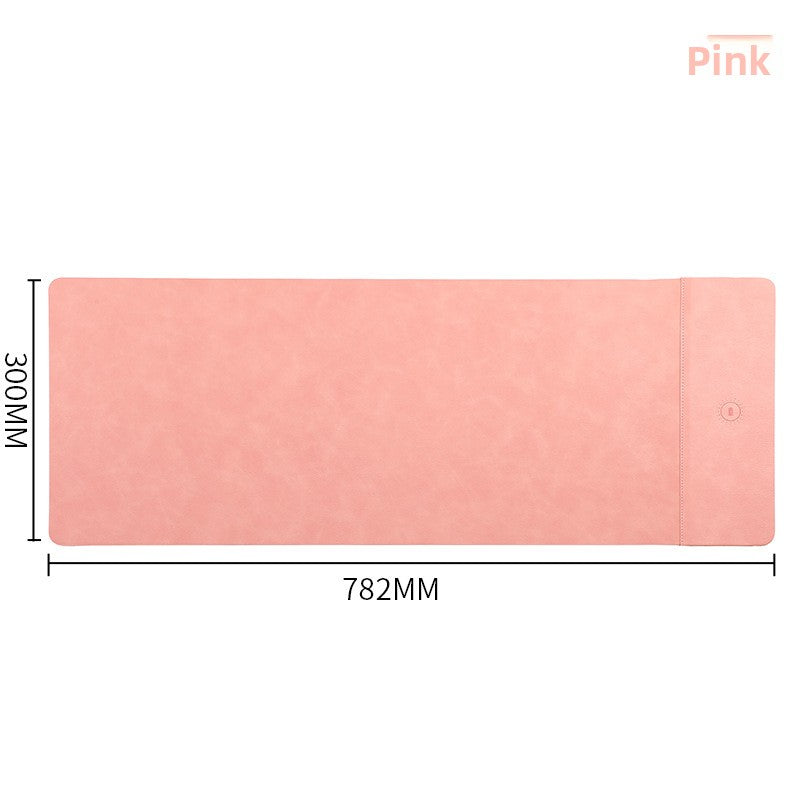 Wireless charging mouse pad