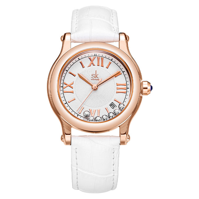 Ladies Diamond Sand Flow Quartz Watch