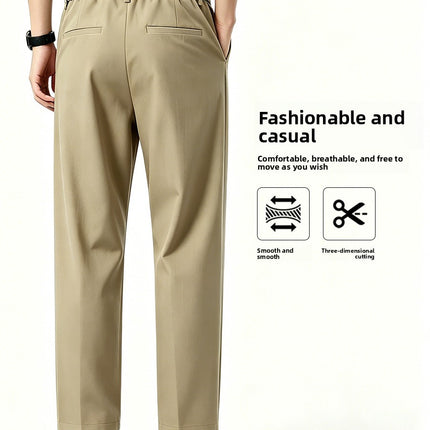Slim Fit Business Casual Trousers