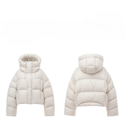 Women's Loose Fit Hooded Puffer Jacket