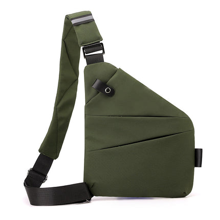 Oxford Mens Chest Bag Crossbody Shoulder Bag
