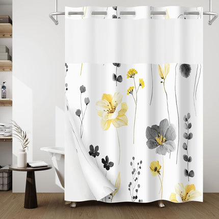 Digital Print Waterproof Shower Curtain